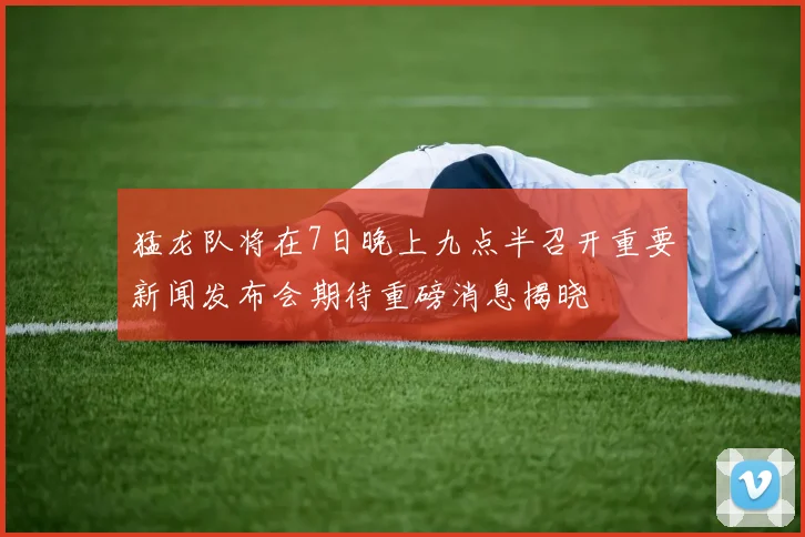 猛龙队将在7日晚上九点半召开重要新闻发布会期待重磅消息揭晓